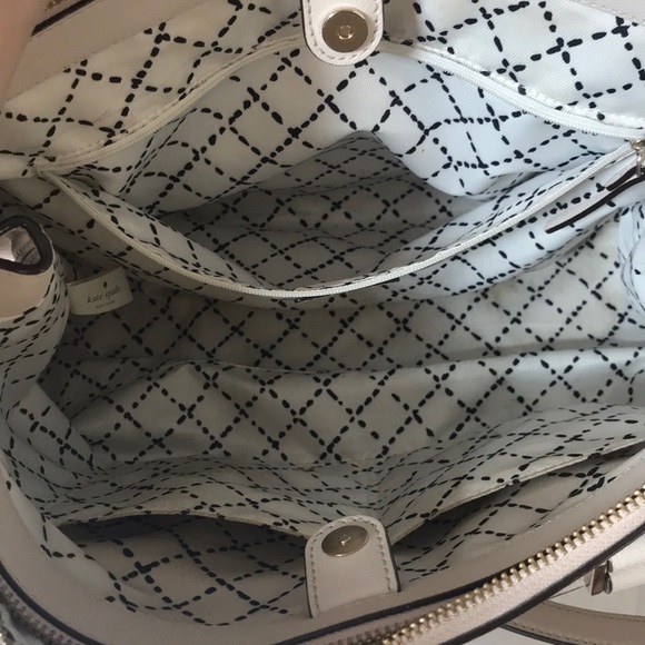 Kate Spade Nude Leather Tote/Shoulder Bag - Picture 5 of 8